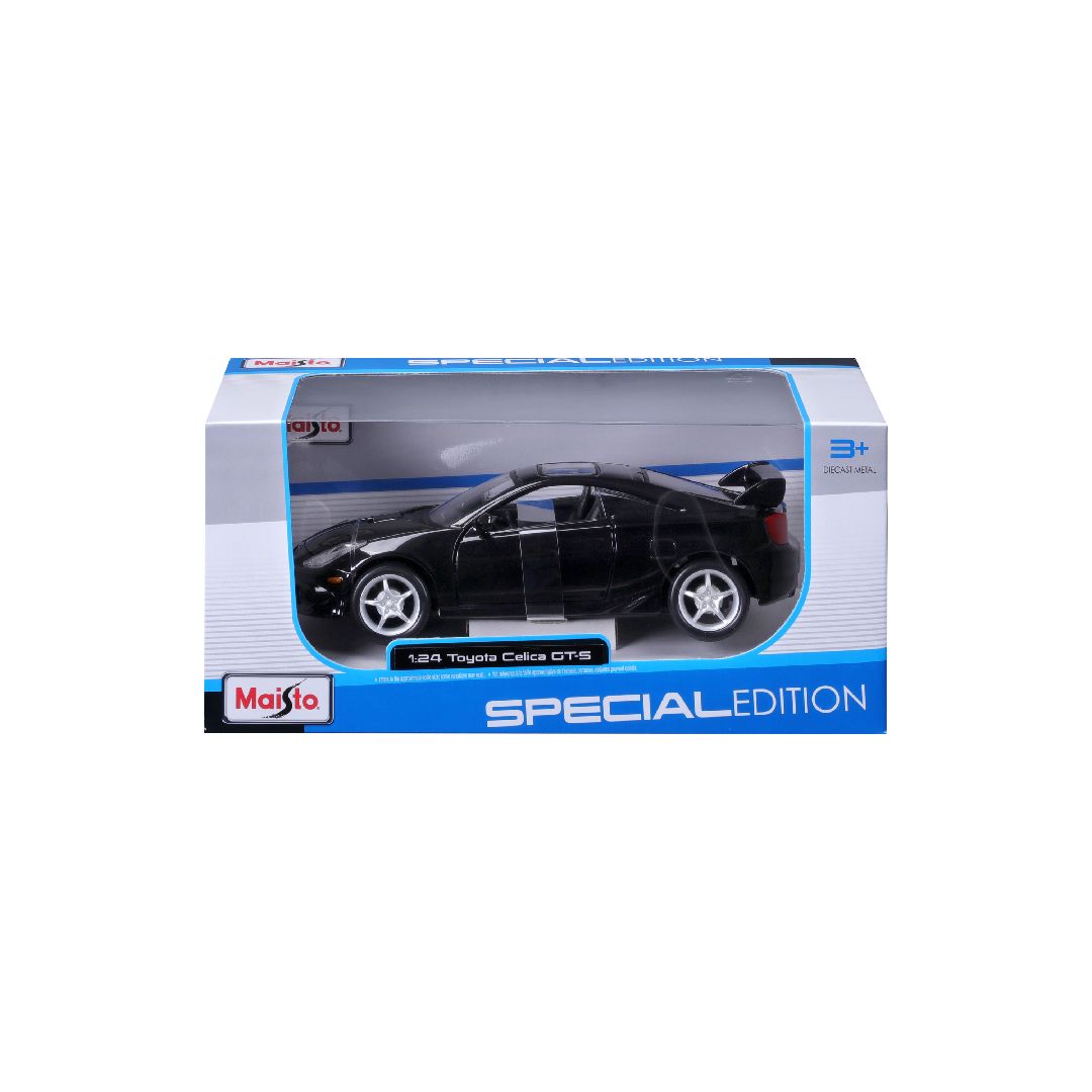 Maisto 1/24 SE 2004 Toyota Celica GT-S - Metallic Black