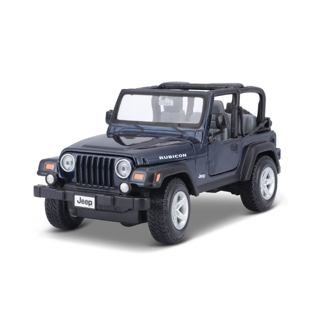 Maisto 1/27 SE Jeep Wrangler Rubicon (Metallic Blue)