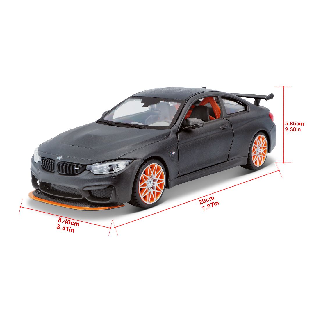 Maisto 1/24 SE BMW M4 GTS - Metallic Flat Grey