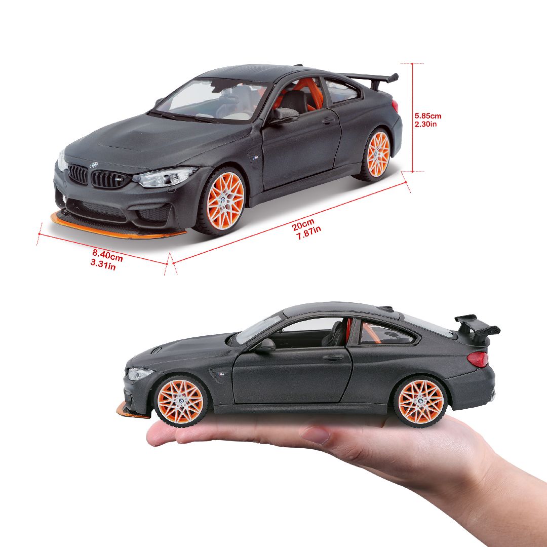Maisto 1/24 SE BMW M4 GTS - Metallic Flat Grey