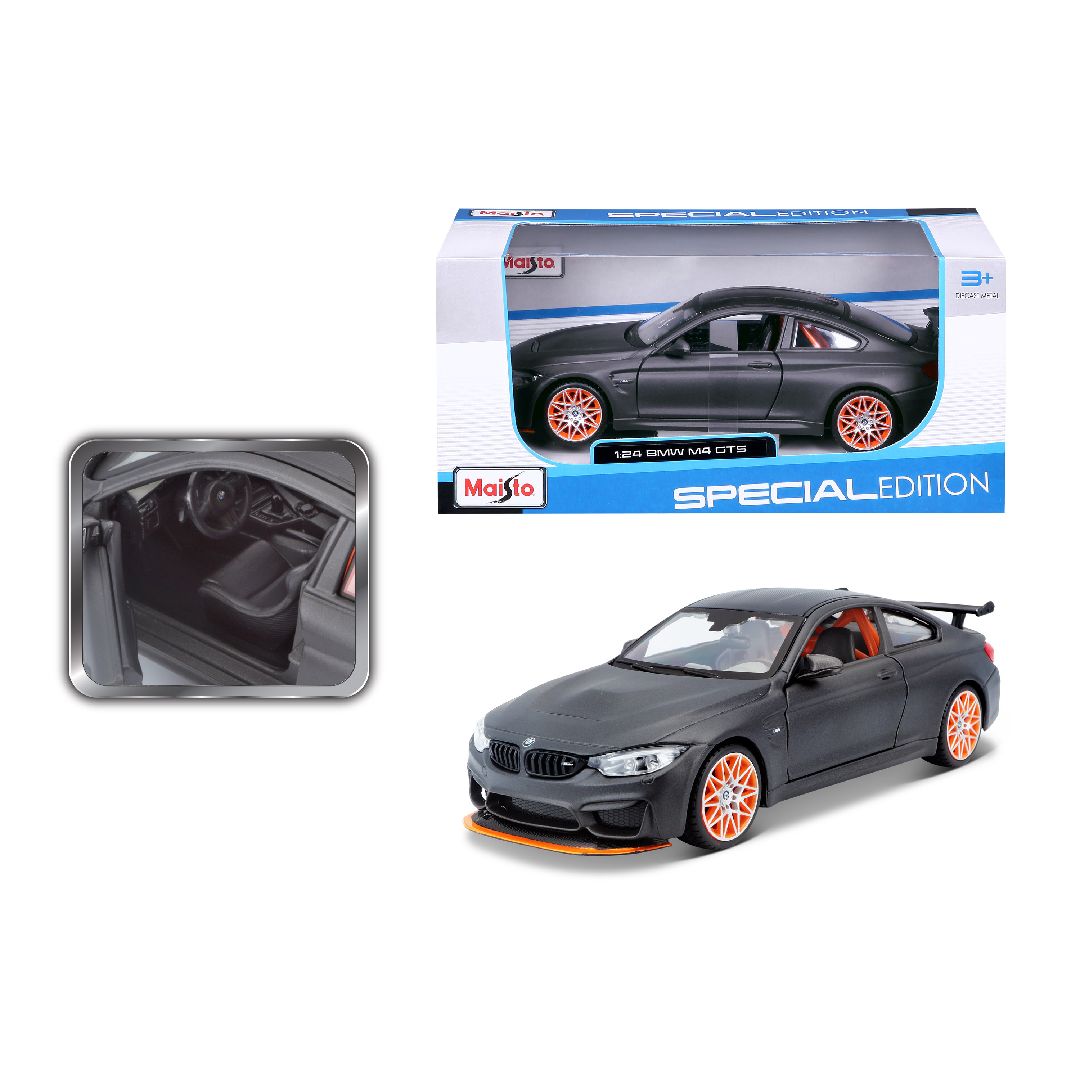 Maisto 1/24 SE BMW M4 GTS - Metallic Flat Grey