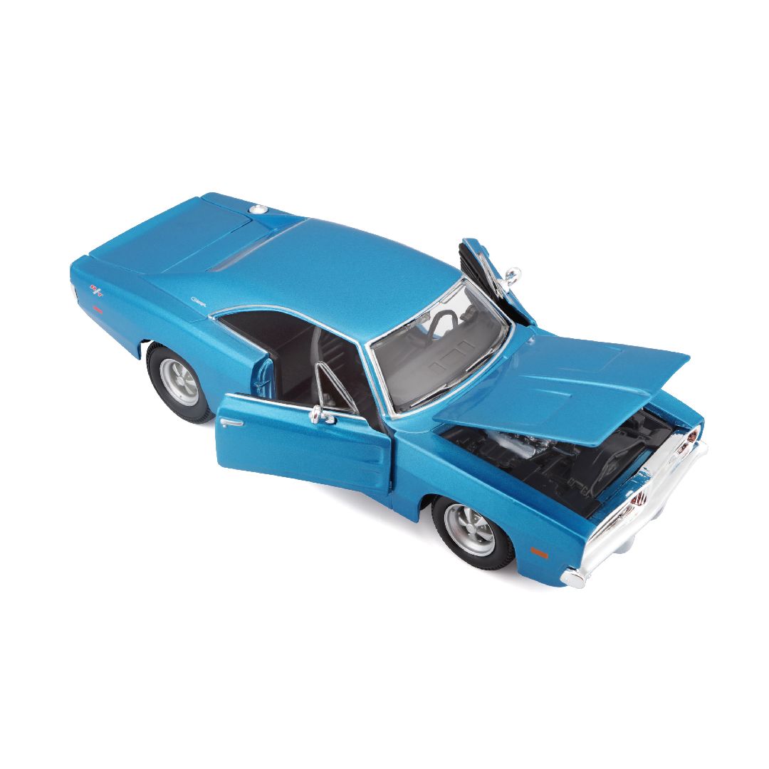 Maisto 1/25 SE 1969 Dodge Charger R/T - Metallic Blue