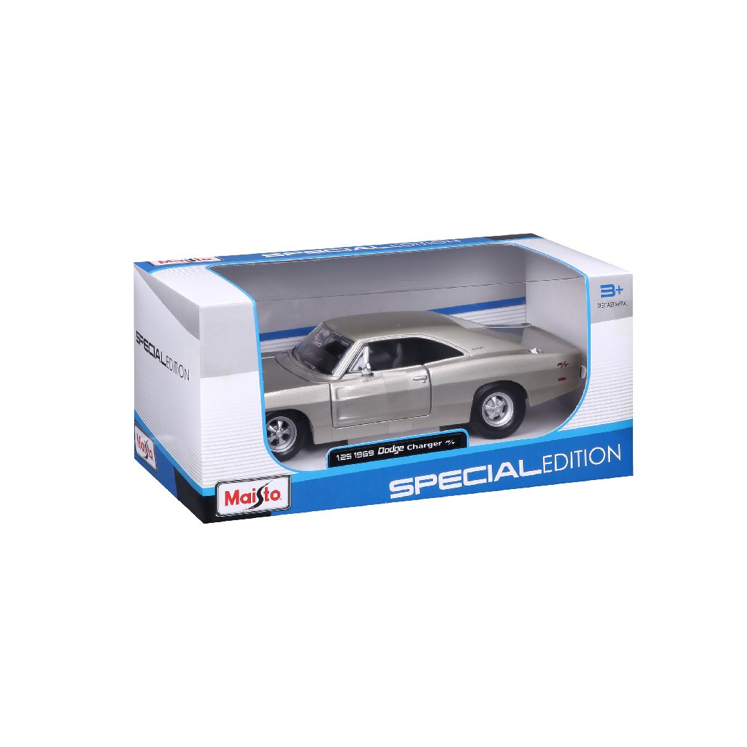 Maisto 1/25 SE 1969 Dodge Charger R/T - Silver