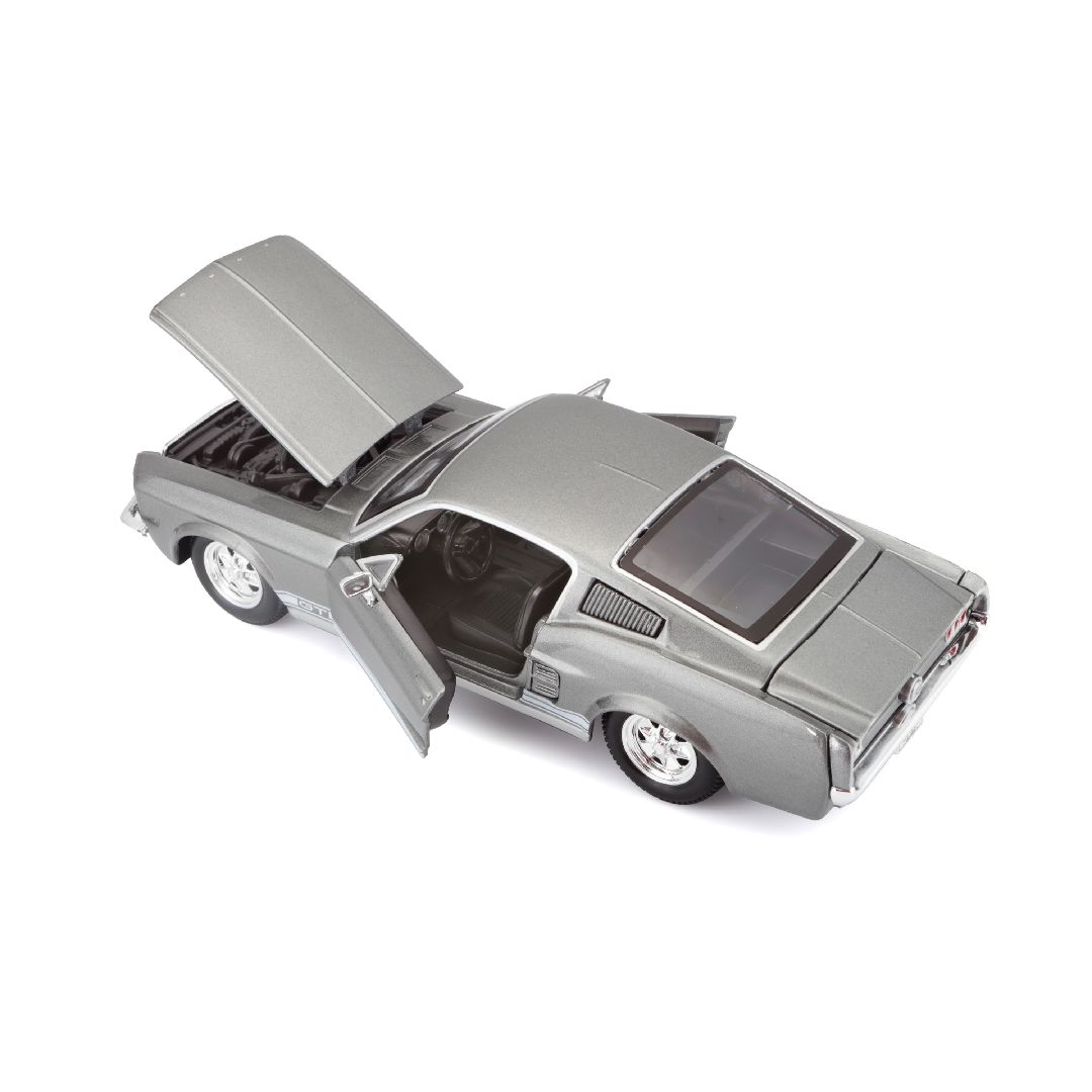 Maisto 1/24 SE 1967 Ford Mustang GT - Metallic Grey