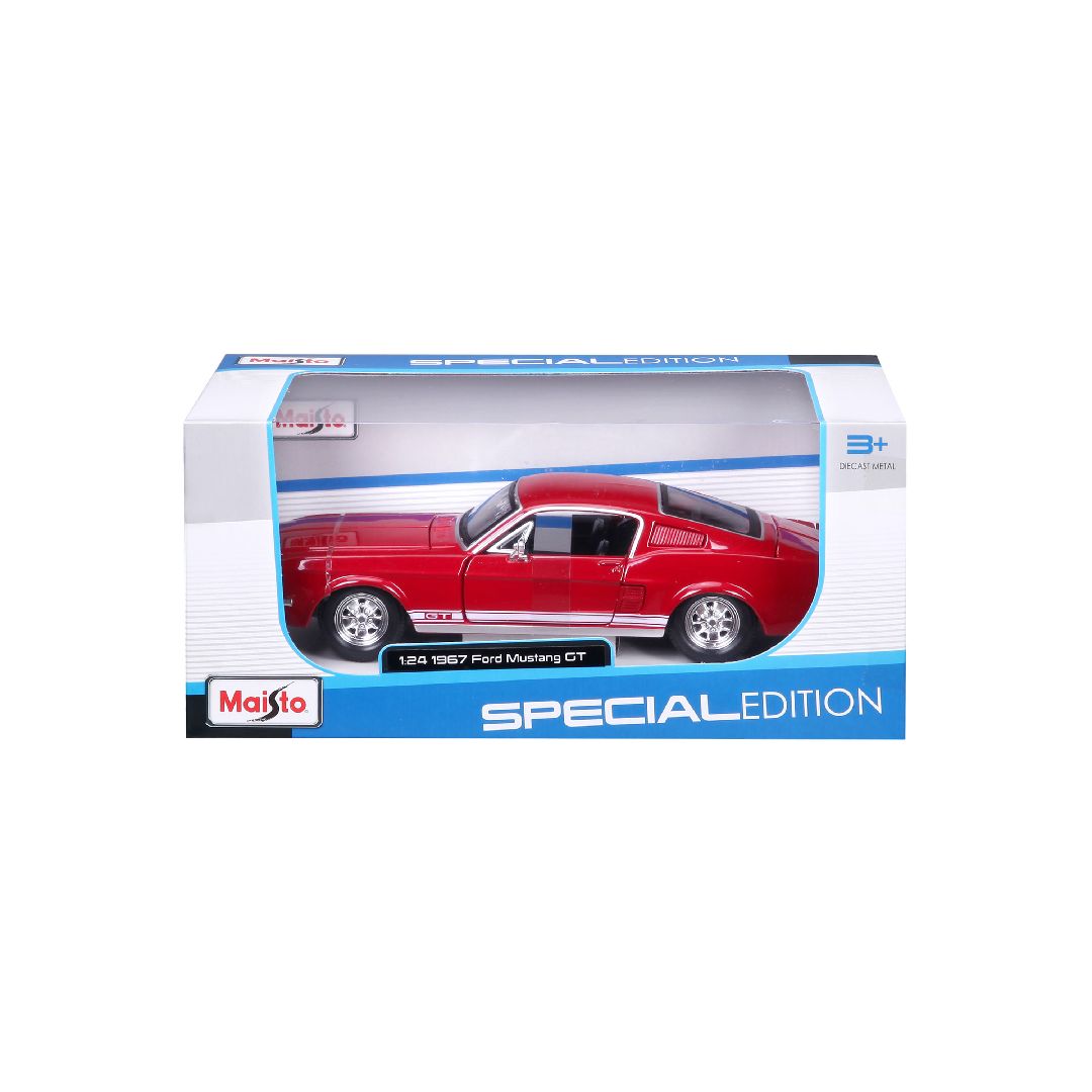 Maisto 1/24 SE 1967 Ford Mustang GT - Red