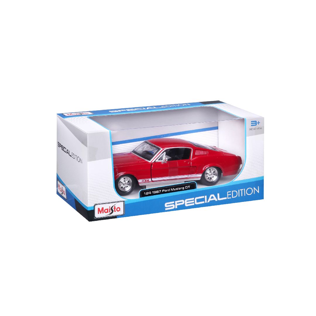 Maisto 1/24 SE 1967 Ford Mustang GT - Red
