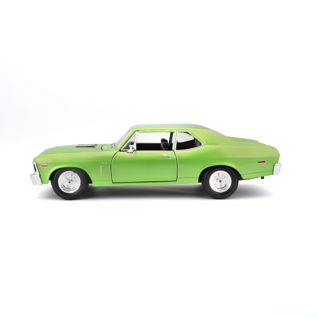 Maisto 1/24 SE 1970 Chevrolet Nova SS (Metallic Lime Green)