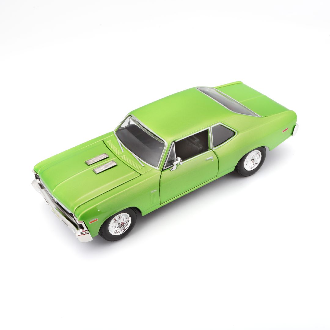 Maisto 1/24 SE 1970 Chevrolet Nova SS (Metallic Lime Green)