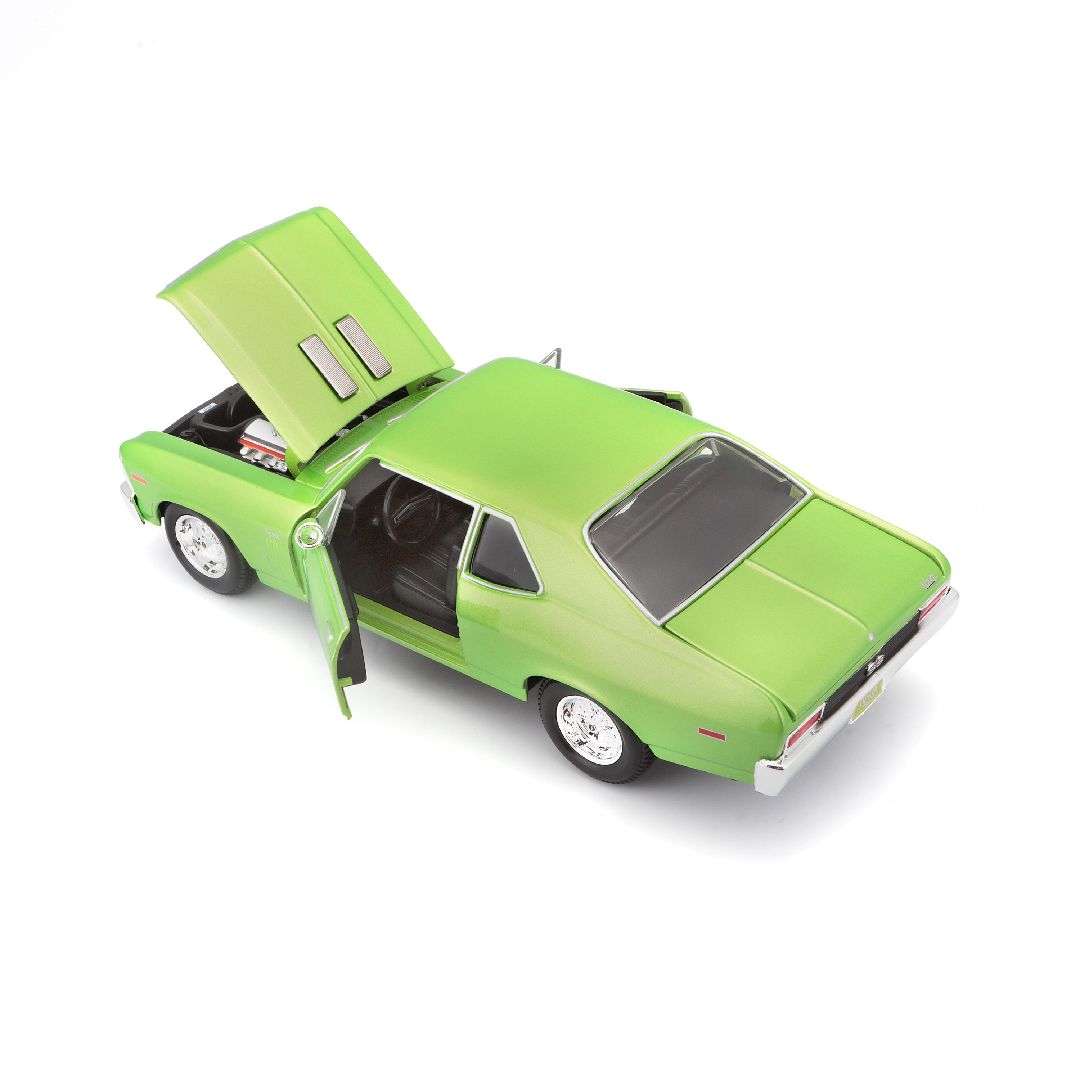 Maisto 1/24 SE 1970 Chevrolet Nova SS (Metallic Lime Green)