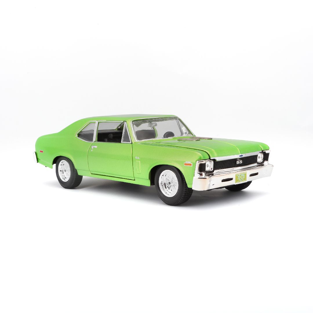 Maisto 1/24 SE 1970 Chevrolet Nova SS (Metallic Lime Green)