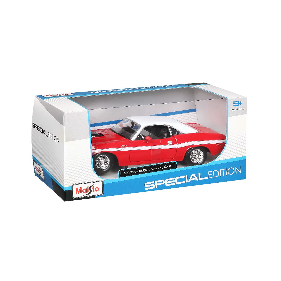 Maisto 1/24 SE 1970 Dodge Challenger R/T Coupe - Red