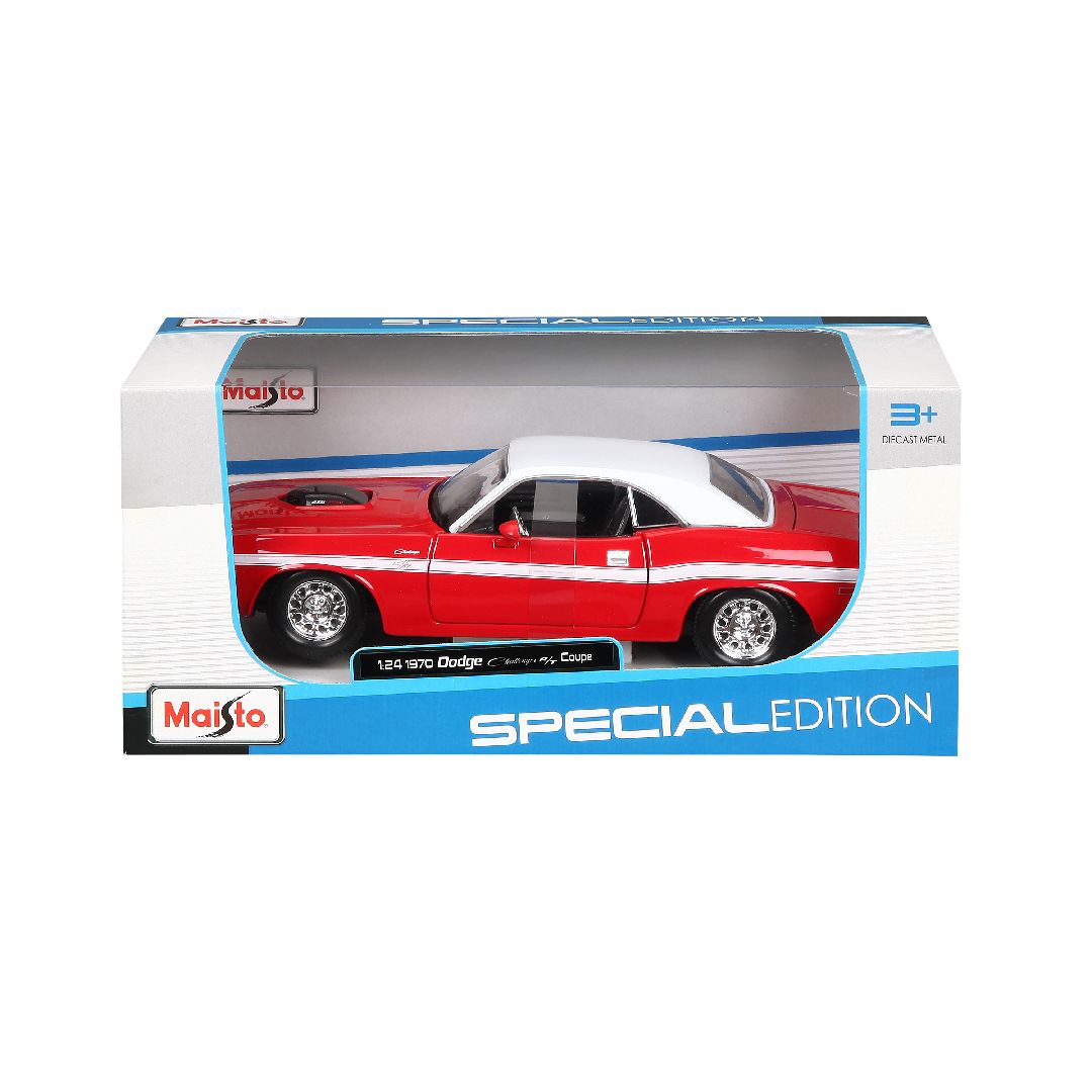 Maisto 1/24 SE 1970 Dodge Challenger R/T Coupe - Red