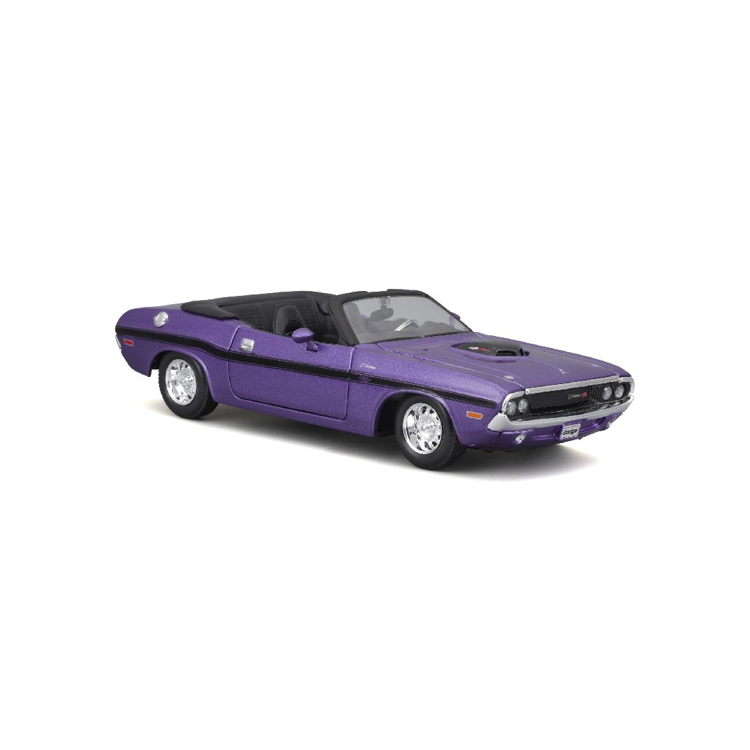 Maisto 1/24 SE 1970 Dodge Challenger R/T Convertible - Purple