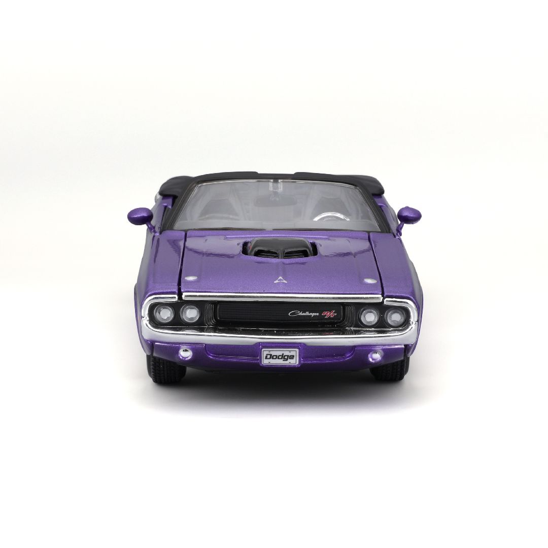 Maisto 1/24 SE 1970 Dodge Challenger R/T Convertible - Purple