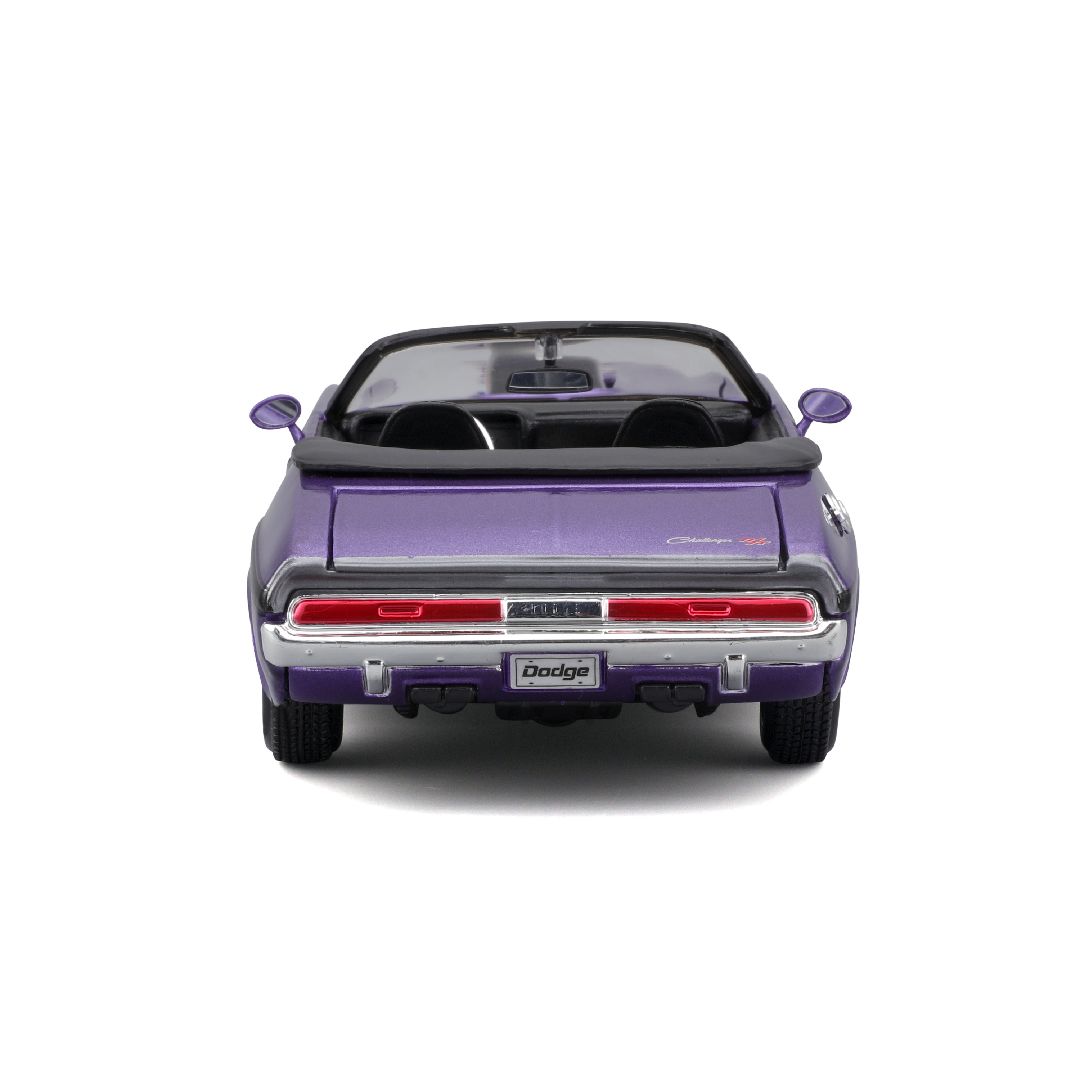 Maisto 1/24 SE 1970 Dodge Challenger R/T Convertible - Purple