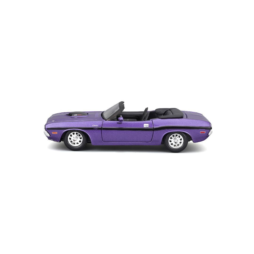 Maisto 1/24 SE 1970 Dodge Challenger R/T Convertible - Purple