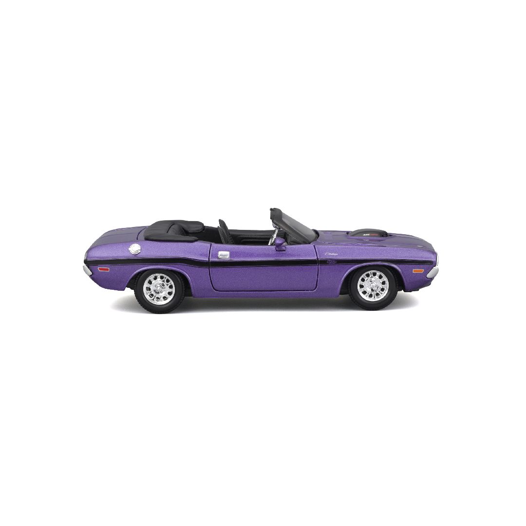 Maisto 1/24 SE 1970 Dodge Challenger R/T Convertible - Purple