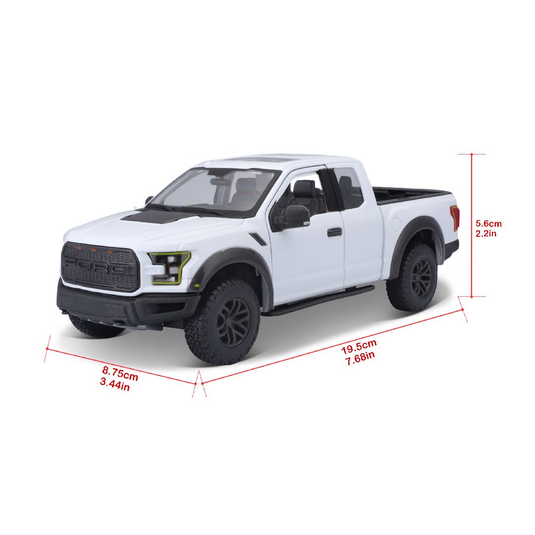 Maisto 1/24 SE Trucks 2017 Ford F150 Raptor - White
