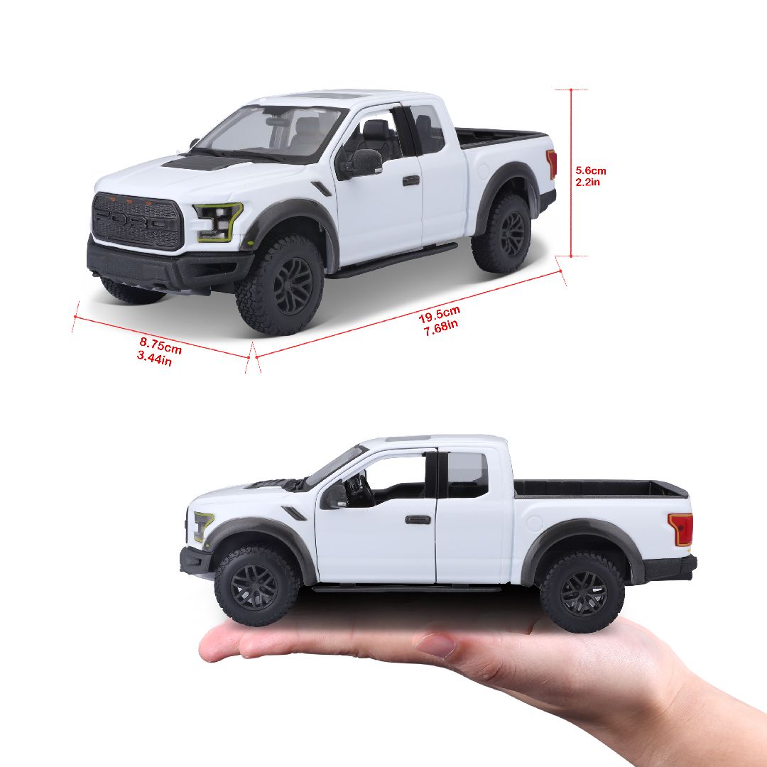 Maisto 1/24 SE Trucks 2017 Ford F150 Raptor - White