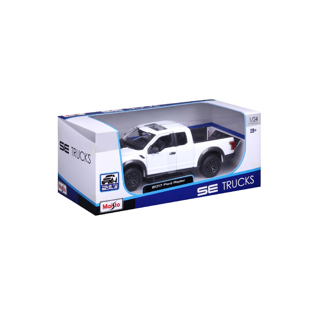 Maisto 1/24 SE Trucks 2017 Ford F150 Raptor - White