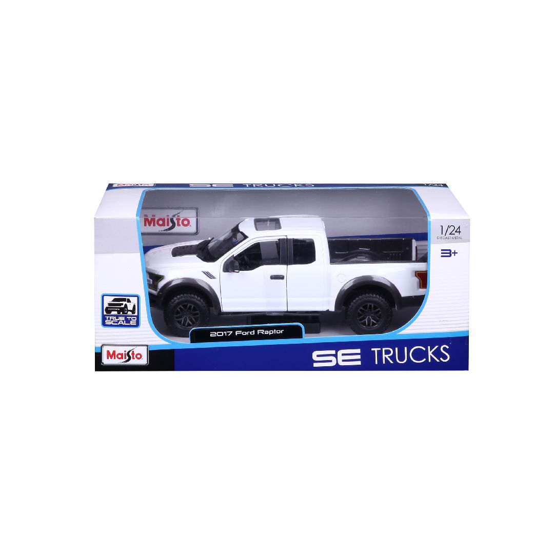 Maisto 1/24 SE Trucks 2017 Ford F150 Raptor - White