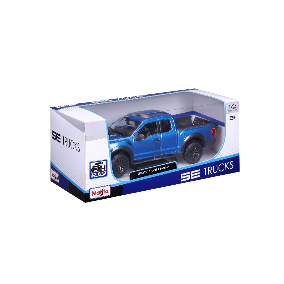 Maisto 1/24 SE Trucks 2017 Ford F150 Raptor (Blue)