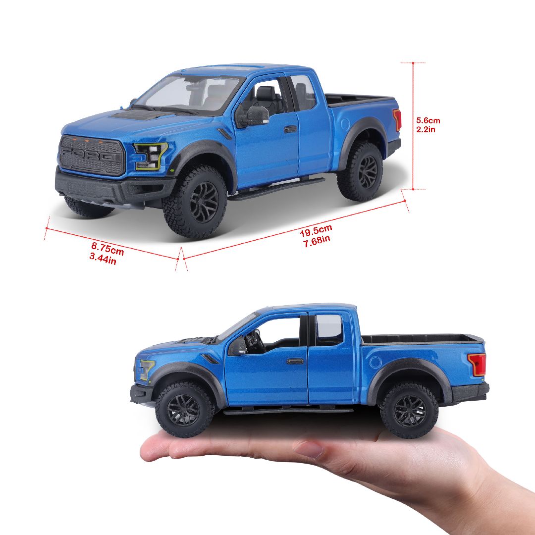 Maisto 1/24 SE Trucks 2017 Ford F150 Raptor (Blue)