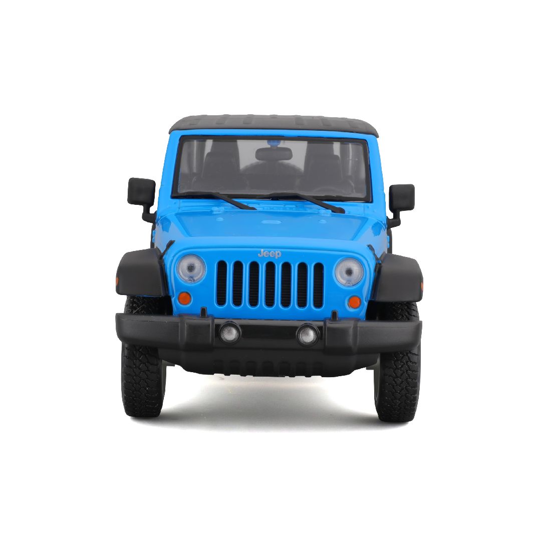Maisto 1/24 SE Trucks 2015 Wrangler Unlimited - Blue/White