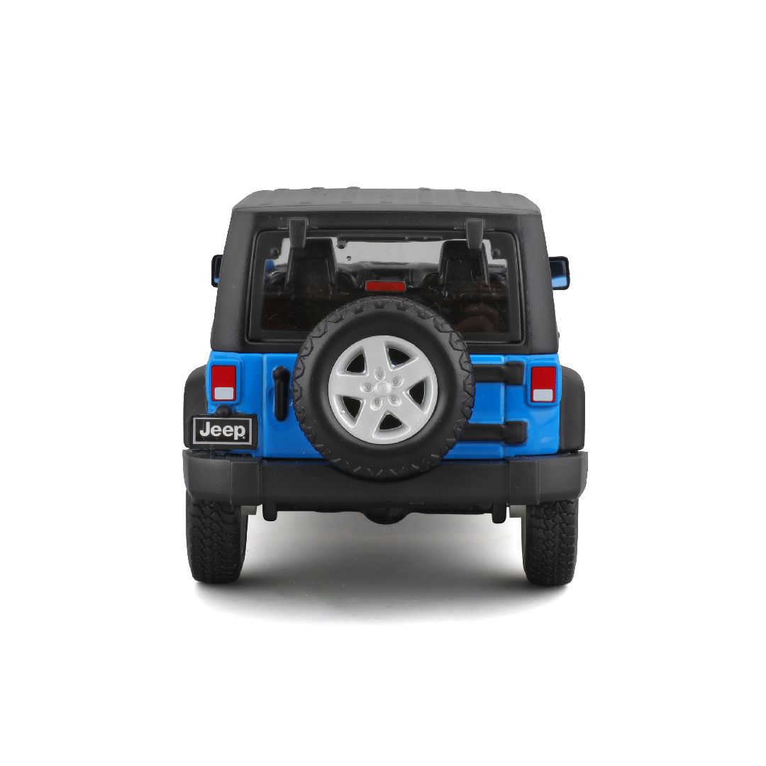 Maisto 1/24 SE Trucks 2015 Wrangler Unlimited - Blue/White
