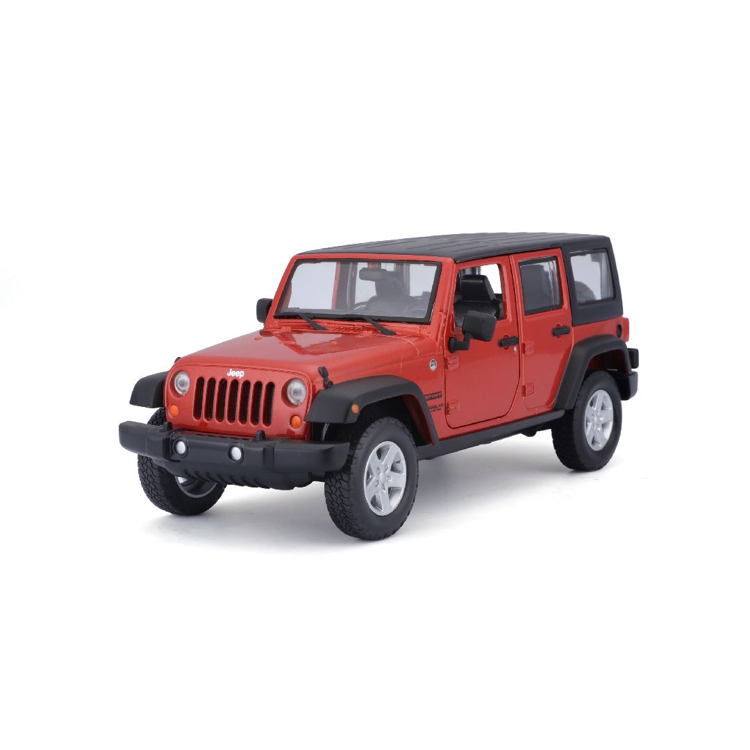 Maisto 1/24 SE Trucks 2015 Wrangler Unlimited - Metallic Orange