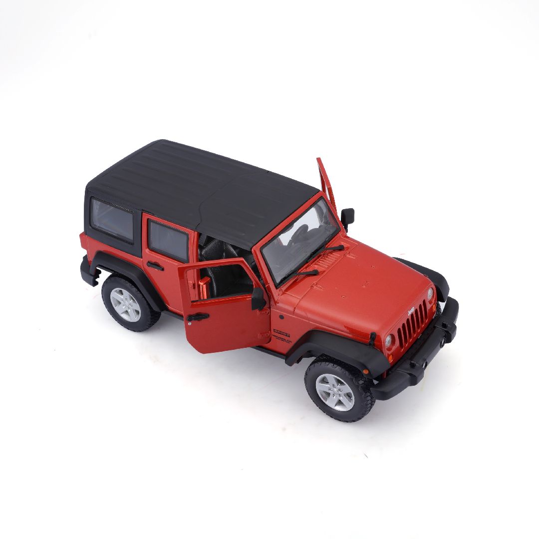Maisto 1/24 SE Trucks 2015 Wrangler Unlimited - Metallic Orange