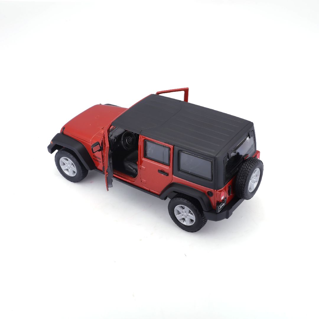 Maisto 1/24 SE Trucks 2015 Wrangler Unlimited - Metallic Orange