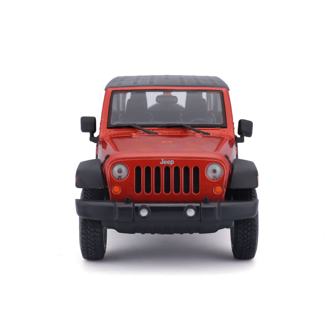 Maisto 1/24 SE Trucks 2015 Wrangler Unlimited - Metallic Orange