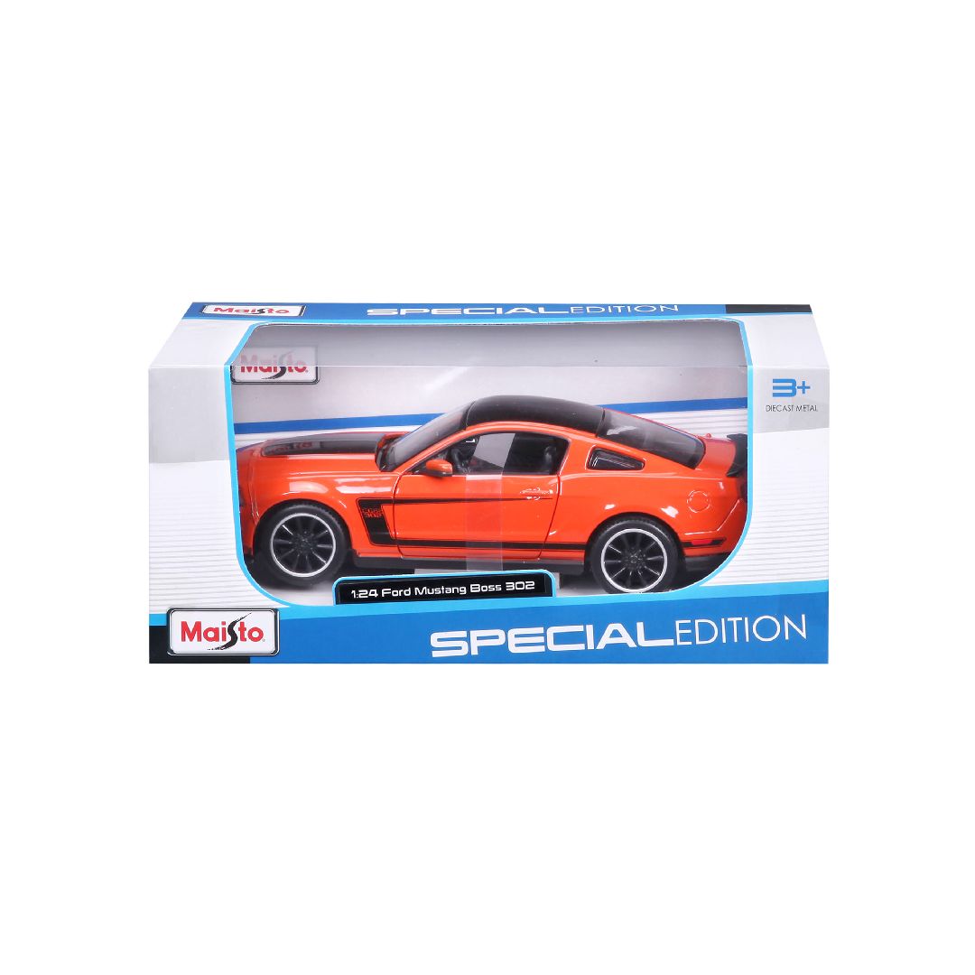 Maisto 1/24 SE 2012 Ford Mustang Boss 302 - Orange