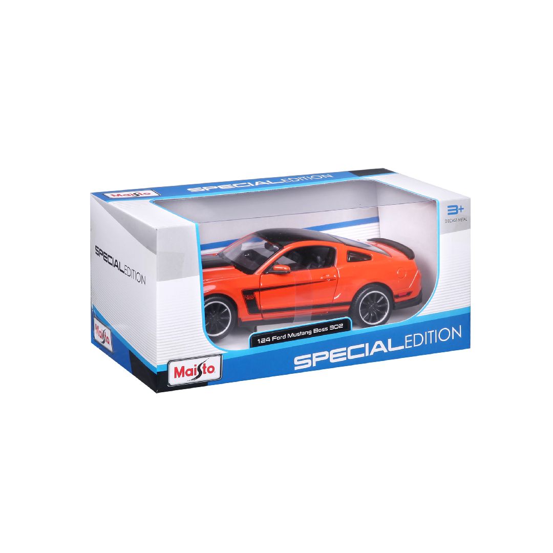 Maisto 1/24 SE 2012 Ford Mustang Boss 302 - Orange