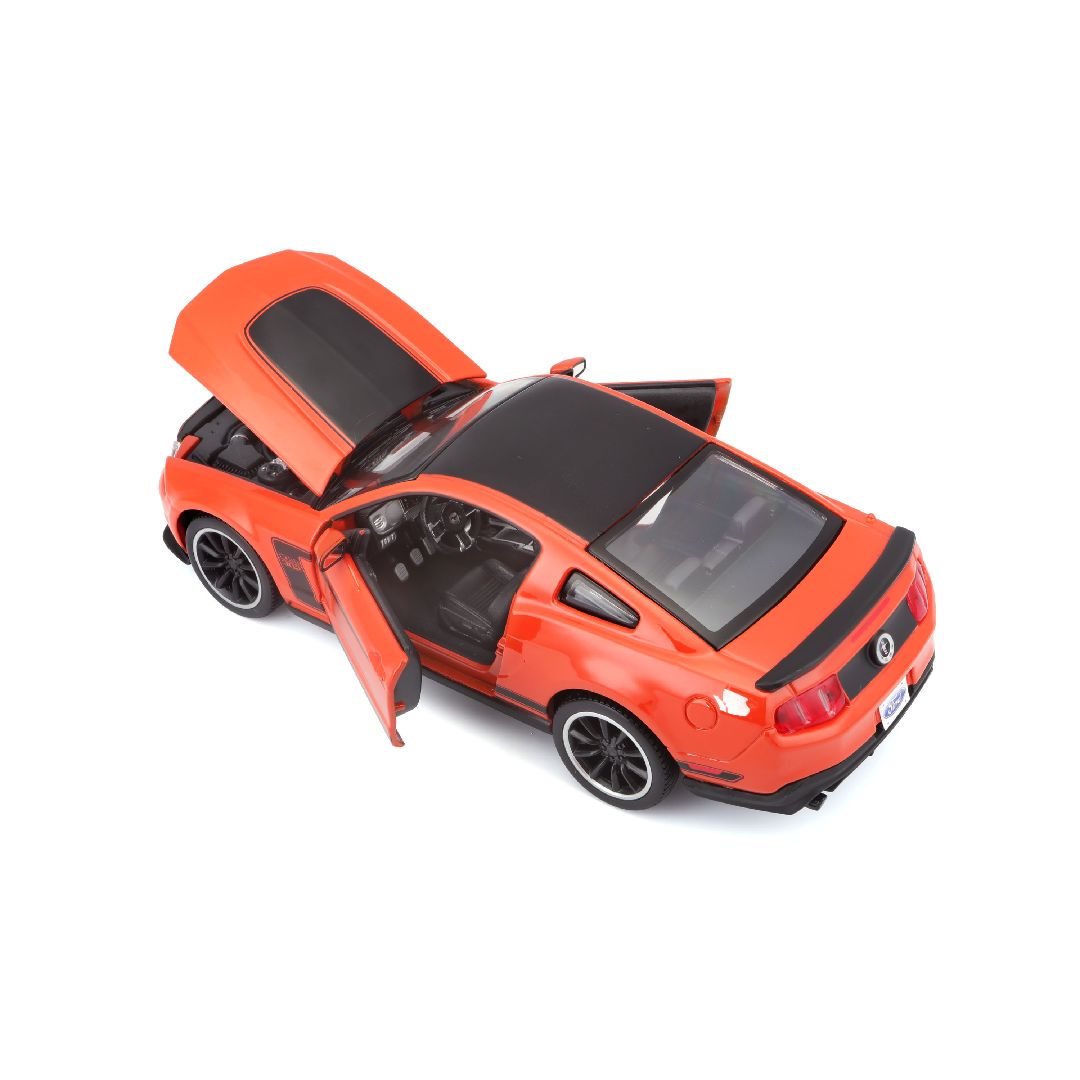 Maisto 1/24 SE 2012 Ford Mustang Boss 302 - Orange