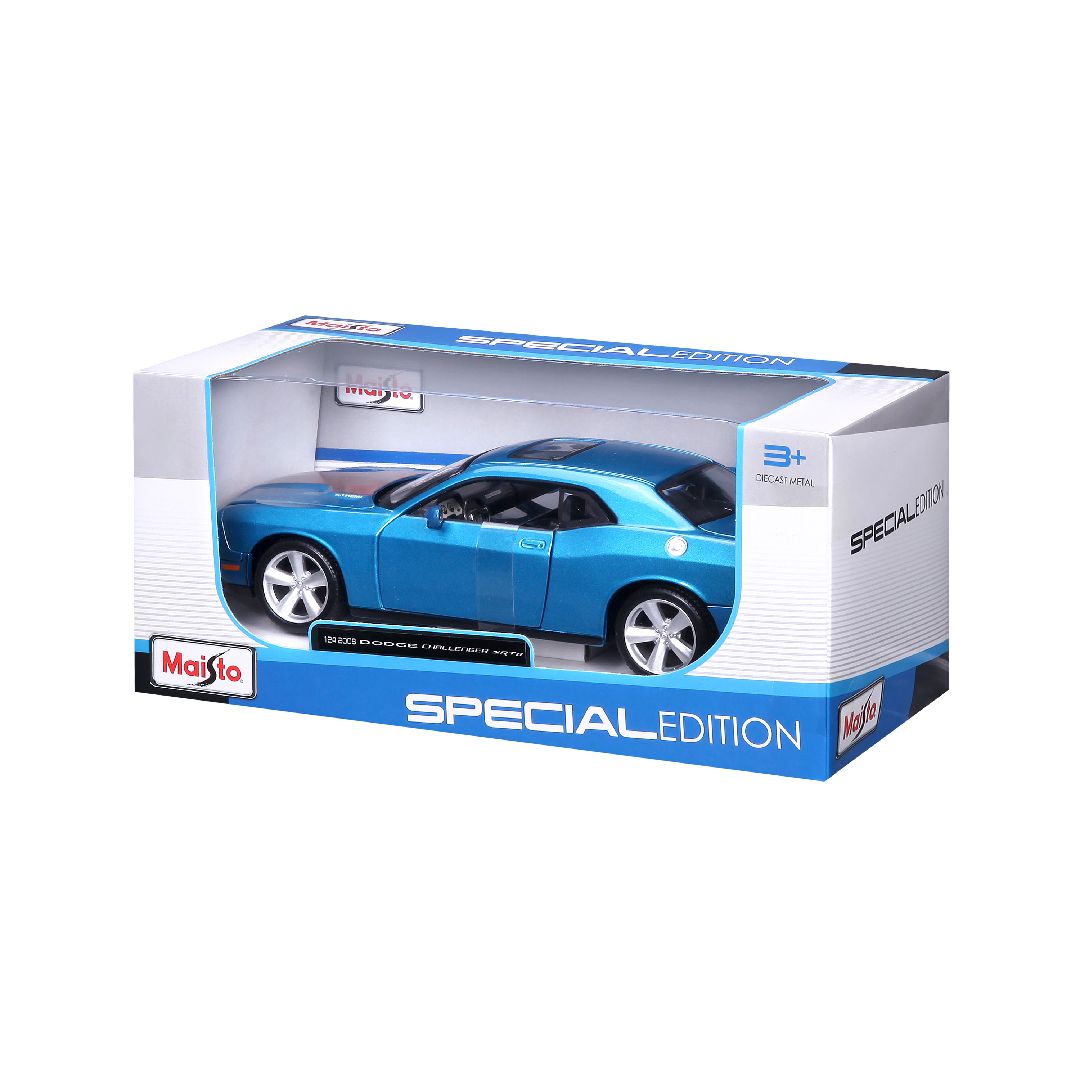 Maisto 1/24 SE 2008 Dodge Challenger SRT8 (Metallic Blue)