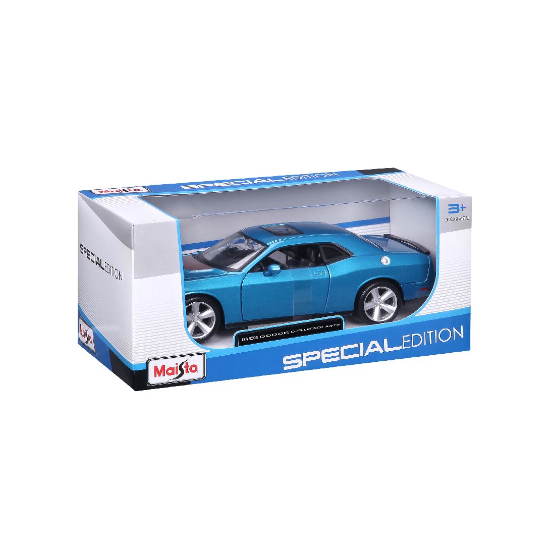 Maisto 1/24 SE 2008 Dodge Challenger SRT8 (Metallic Blue)