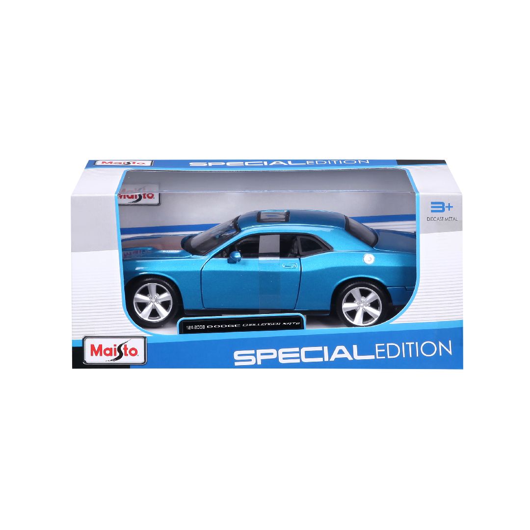 Maisto 1/24 SE 2008 Dodge Challenger SRT8 (Metallic Blue)