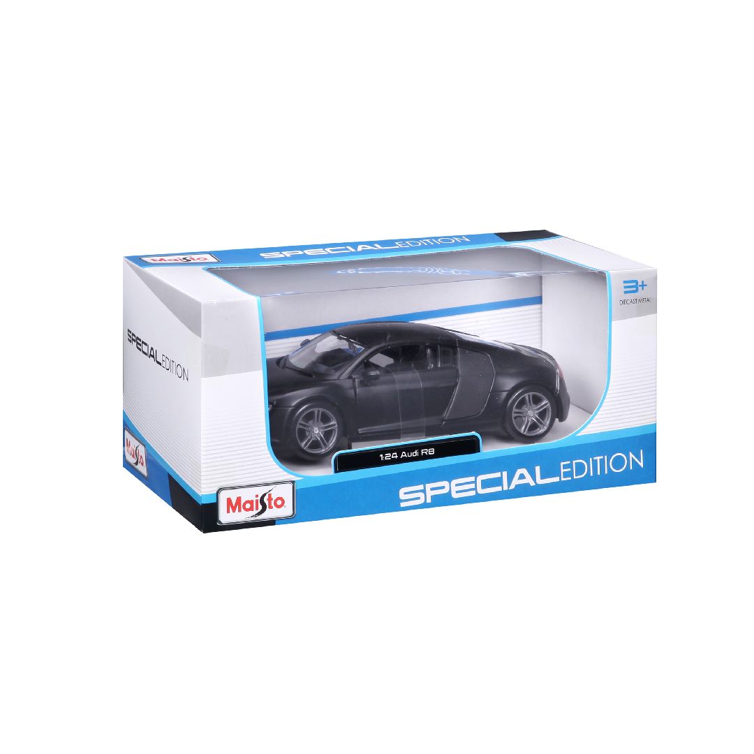 Maisto 1/24 SE Audi R8 - Matte Black