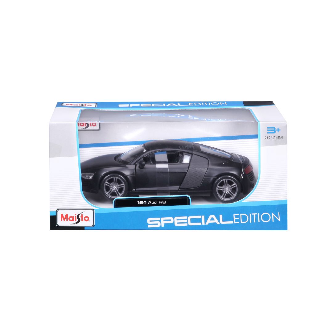 Maisto 1/24 SE Audi R8 - Matte Black