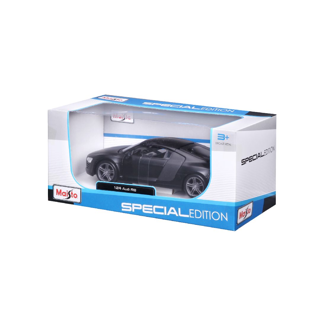 Maisto 1/24 SE Audi R8 - Matte Black