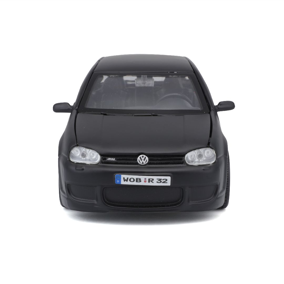 Maisto 1/24 SE Volkswagen Golf R32 - Dull Black