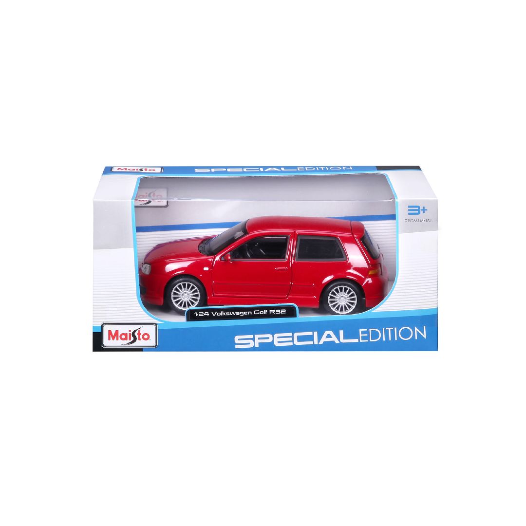 Maisto 1/24 SE Volkswagen Golf R32 - Red
