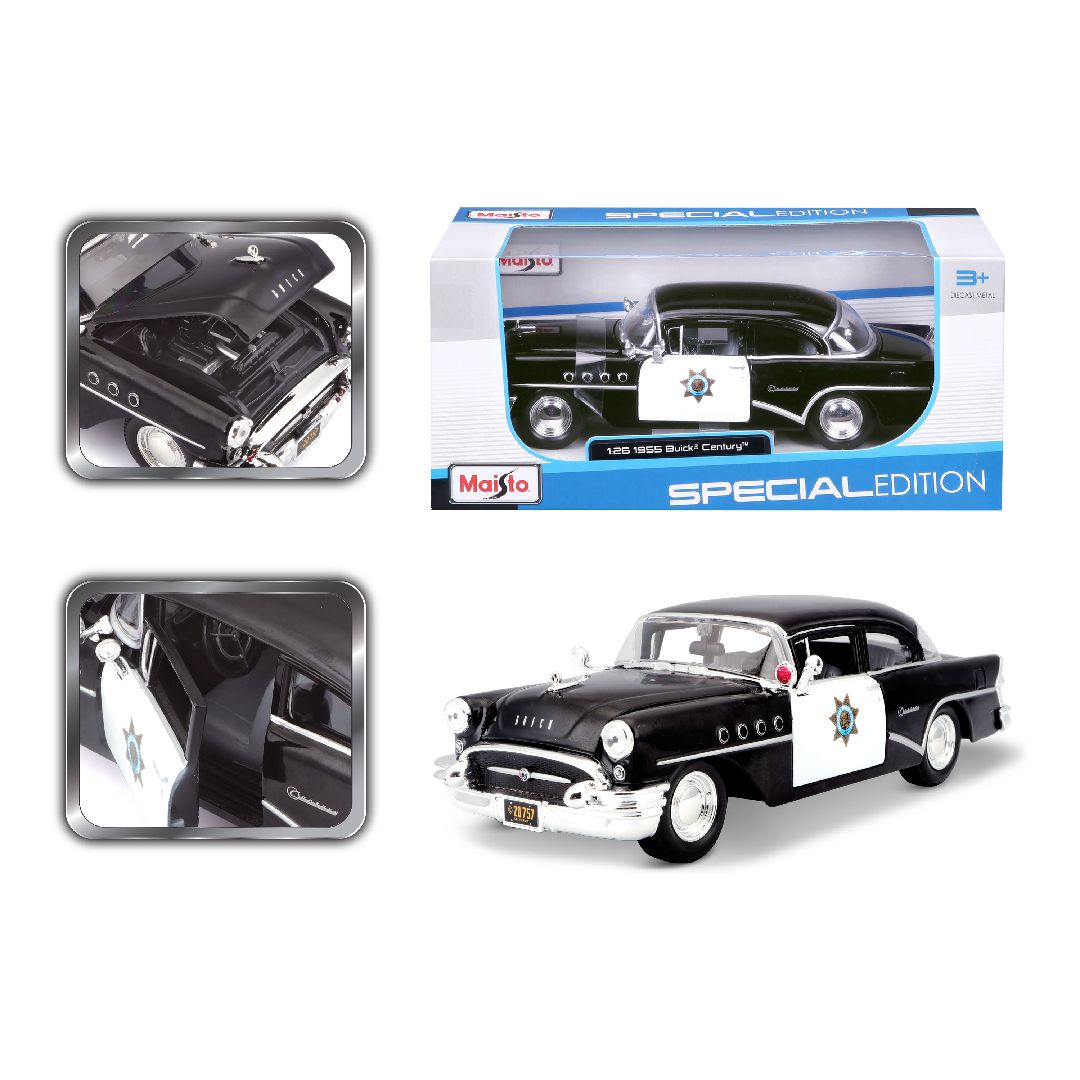 Maisto 1/26 SE 1955 Buick Century (Black)