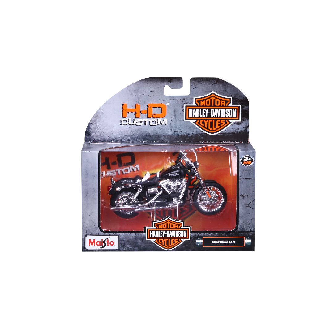 Maisto 1/18 H-D Motorcycles, Series 39 (12 Pack) - Click Image to Close