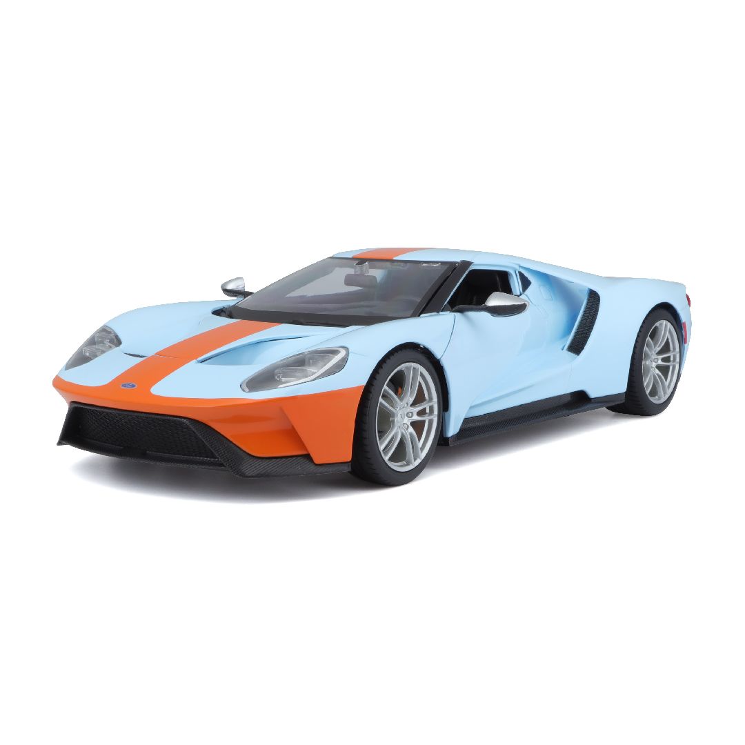 Maisto 1/18 SE 2019 Ford GT (Blue/Orange)