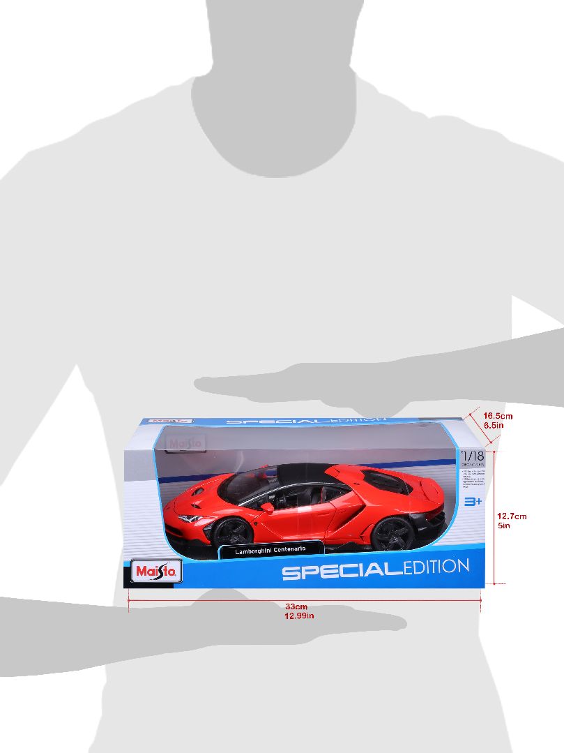 Maisto 1/18 SE 2016 Lamborghini Centenario - Orange