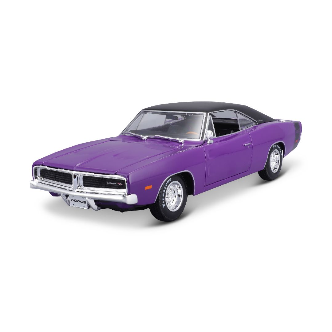 Maisto 1/18 SE 1969 Dodge Charger - Purple
