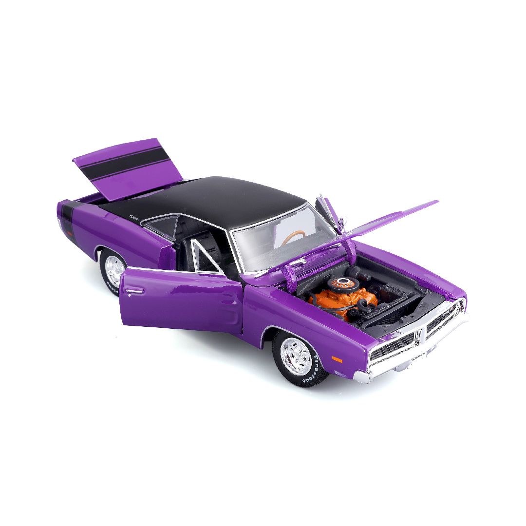 Maisto 1/18 SE 1969 Dodge Charger - Purple